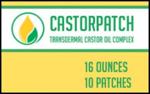 CastorPatch: Transdermal Castor Oil Complex (10 Patches)