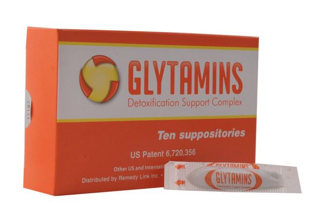 Glytamins Suppositories: Liver, Gallbladder and Kidney Detox