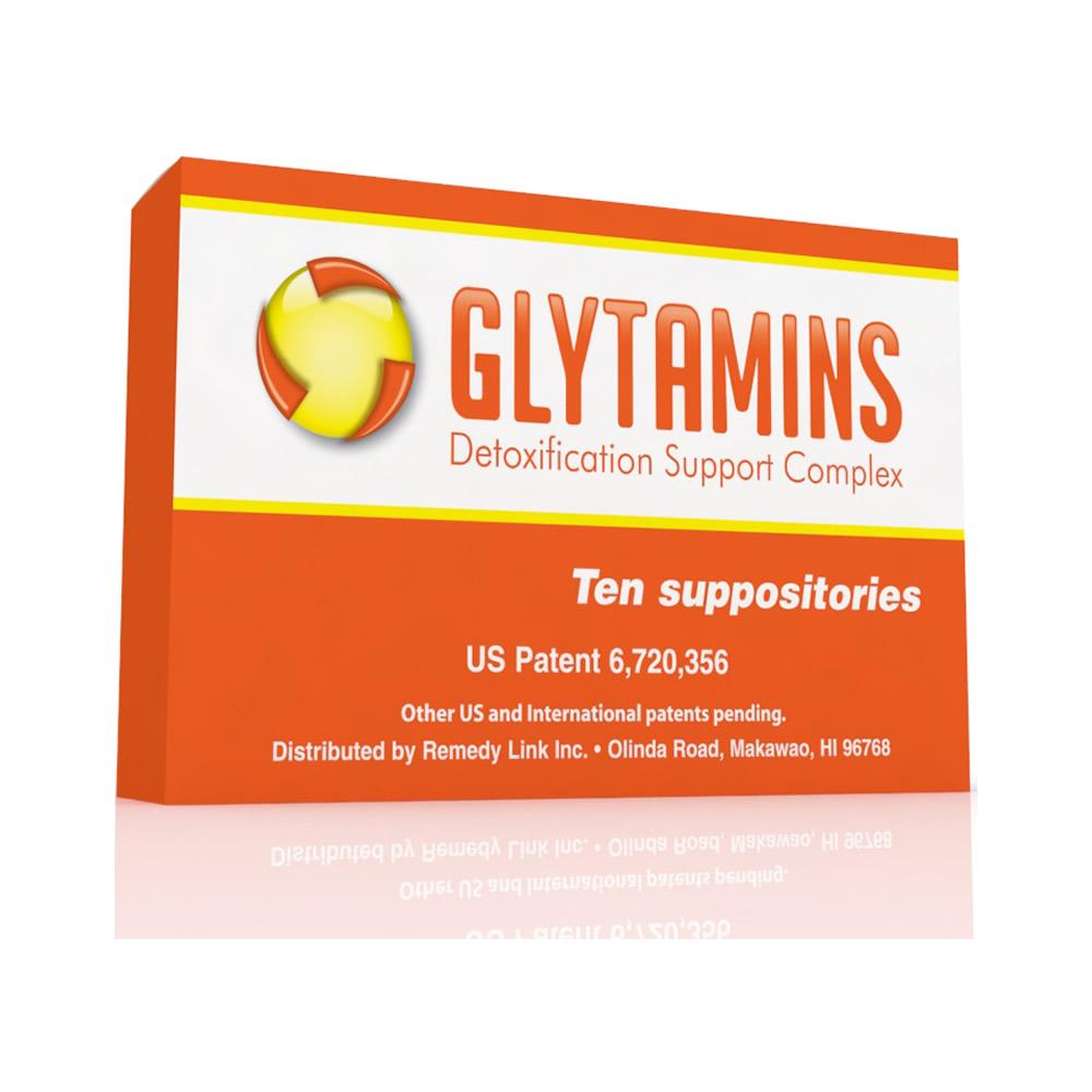 Glytamins Suppositories: Liver, Gallbladder and Kidney Detox